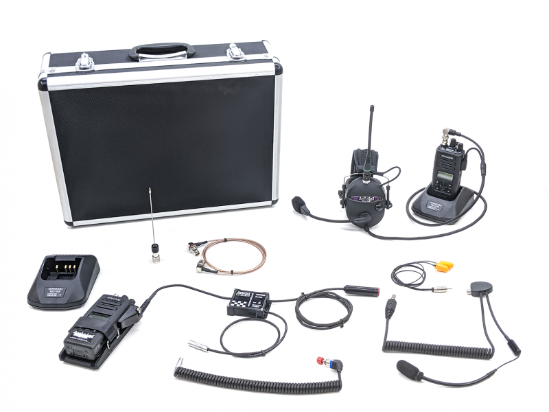 Single Seater race car radio